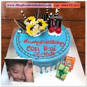 Bánh Sinh Nhật In Hình Ảnh - H435